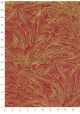 Papier lokta verdure or fond rouge (50x75)