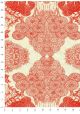 Papier lokta retour des Indes rouge fond naturel (50x75)