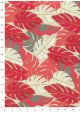 Feuillage ambiance rouge et or (50x70)