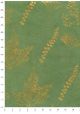 Papier lokta herbier or fond vert (50x75)