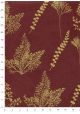 Papier lokta herbier or fond bordeaux (50x75)