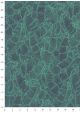 Feuilles de bananier ton turquoise (50x70)