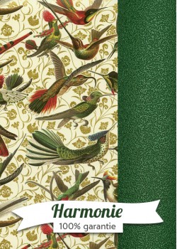 HARMONIE DUO Envol de colibris réhaussé doré