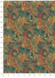 "Jungle" fond vert amazone (50x70)