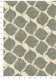 Papier lokta empreinte de feuilles gris fond naturel (50x75)