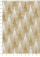 Les sapins stylisés fond beige (50x70)