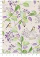 Papier Turnowsky branches de lilas réhaussé or (50x70)