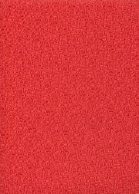 Simili cuir "Perle" rouge candy