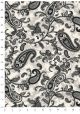 Cachemire noir et gris (70x100)