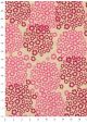 Papier lokta hortensia ambiance rose (50x75)