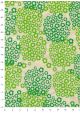 Papier lokta hortensia ambiance verte (50x75)