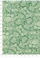 "Floral" oeillets fond vert (70x100)