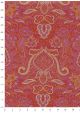 Cachemire rouge fond kraft (50x69,5)