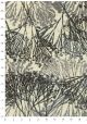 Papier lokta végétal gris bleuté fond naturel (50x75)