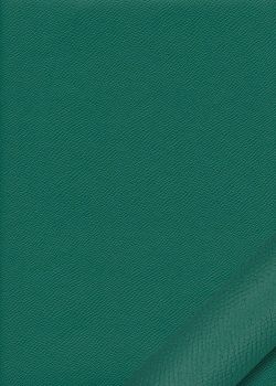 Simili cuir Skivertex "Matara" bleu paon