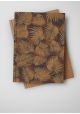 "Palme d'or" fond bleu marine (50x70)