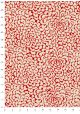 Papier lokta kikou rouge fond naturel (50x75)