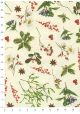 Fleurs de Noël fond ivoire (70x100)