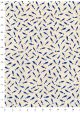 Lokta petits poissons bleus fond naturel (50x75)