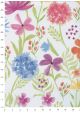 Fleurs des champs fond blanc (68x98)