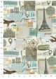 Souvenirs de voyages (50x68)