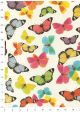 Papillons multicolores (70x100)
