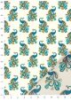 Venise les paons ton turquoise (70x100)