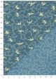 Recto verso "Les oiseaux fond bleu / les nuages fond bleu clair " (50x70)