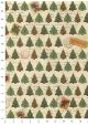 Sapins et timbres de Noël (70x100)