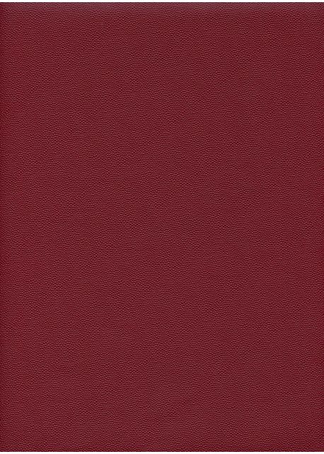 Simili cuir "Perle" rouge bacchus (70x100)