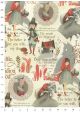 Le petit chaperon rouge réhaussé or (49,5x68)
