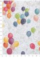 Les ballons multicolores (68,5x98)