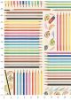 Les crayons de couleur (70x100)