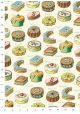 Les mignardises et chocolats réhaussés or (70x100)