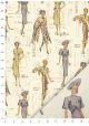 Mode de Paris réhaussé doré (70x100)