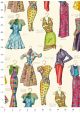 Les robes de soirées réhaussées or (70x100)
