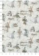 La danse classique sur fond d'écritures (50x70)