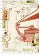 Symphonie réhaussé doré (70x100)
