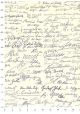 Signatures bleues de personnages célèbres (70x100)