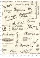 Signatures marron de peintres célèbres (70x100)
