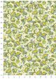 Venise - vert jaune et turquoise réhaussé or (70x100)