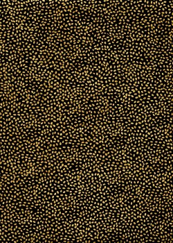 Papier lokta grain de riz or fond noir (50x75)