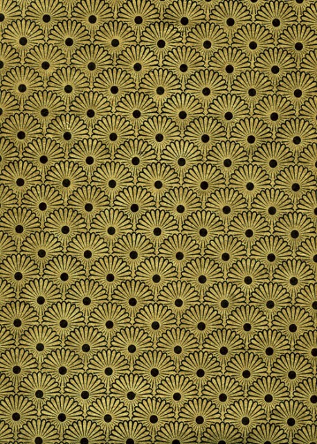 Papier lokta Kahori or fond noir (50x75)