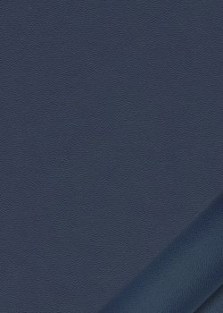 Simili cuir "Perle" bleu encre