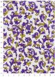 Venise style florentin - violet réhaussé or (70x100)