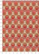 Les gouttes orientales ambiance rouge et or (50x70)