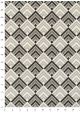 "Angle" noir blanc et or (50x70)