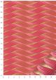 "Dune" framboise et or (50x70)