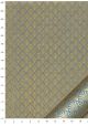 Papier lokta éventails or fond gris (50x75)