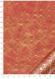 Papier lokta entrelacs or fond rouge (50x75)